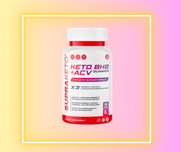 Supra Keto BHB ACV Gummies Reviews